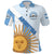 Custom Argentina Sol de Mayo Football Polo Shirt - Wonder Print Shop