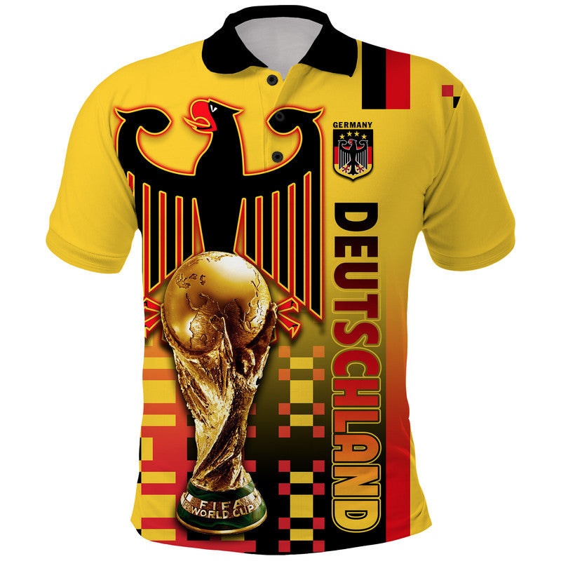 Germany Deutschland Champion Qatar 2022 Polo Shirt - Wonder Print Shop