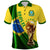 Custom Brasil Football Champions WC 2022 Polo Shirt - Wonder Print Shop
