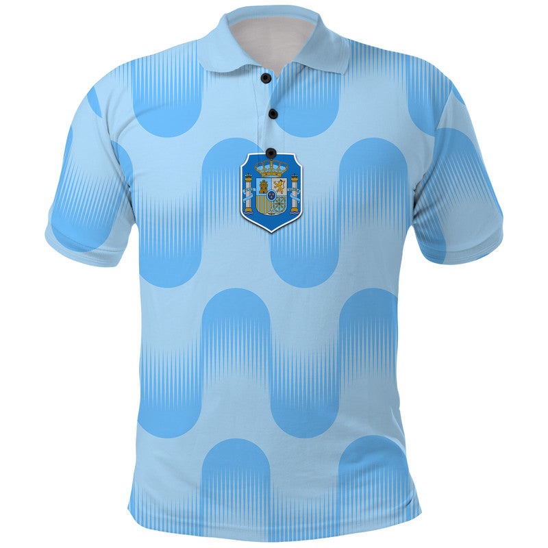 Custom Spain Football Qatar 2022 Polo Shirt - Wonder Print Shop
