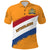 Custom Netherlands Football Flag Style Polo Shirt - Wonder Print Shop