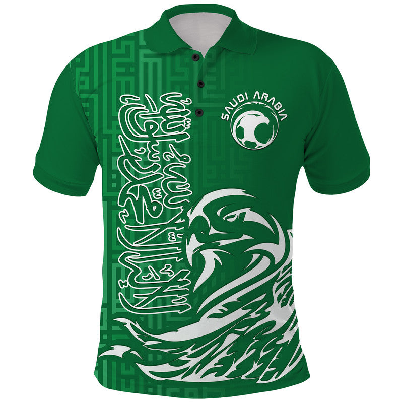 saudi-arabia-football-falcon-bird-and-arabic-text-polo-shirt