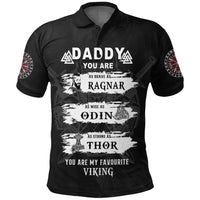 Viking Clothing Viking Daddy Polo Shirt RLT12 - Wonder Print Shop