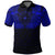 Viking Clothing Viking Odins Celtic Two Ravens Blue Version Polo Shirt RLT12 - Wonder Print Shop