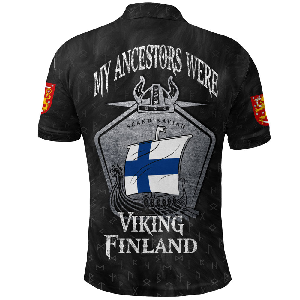 Viking Clothing Viking Finland Drakkar Polo Shirt RLT12 - Wonder Print Shop