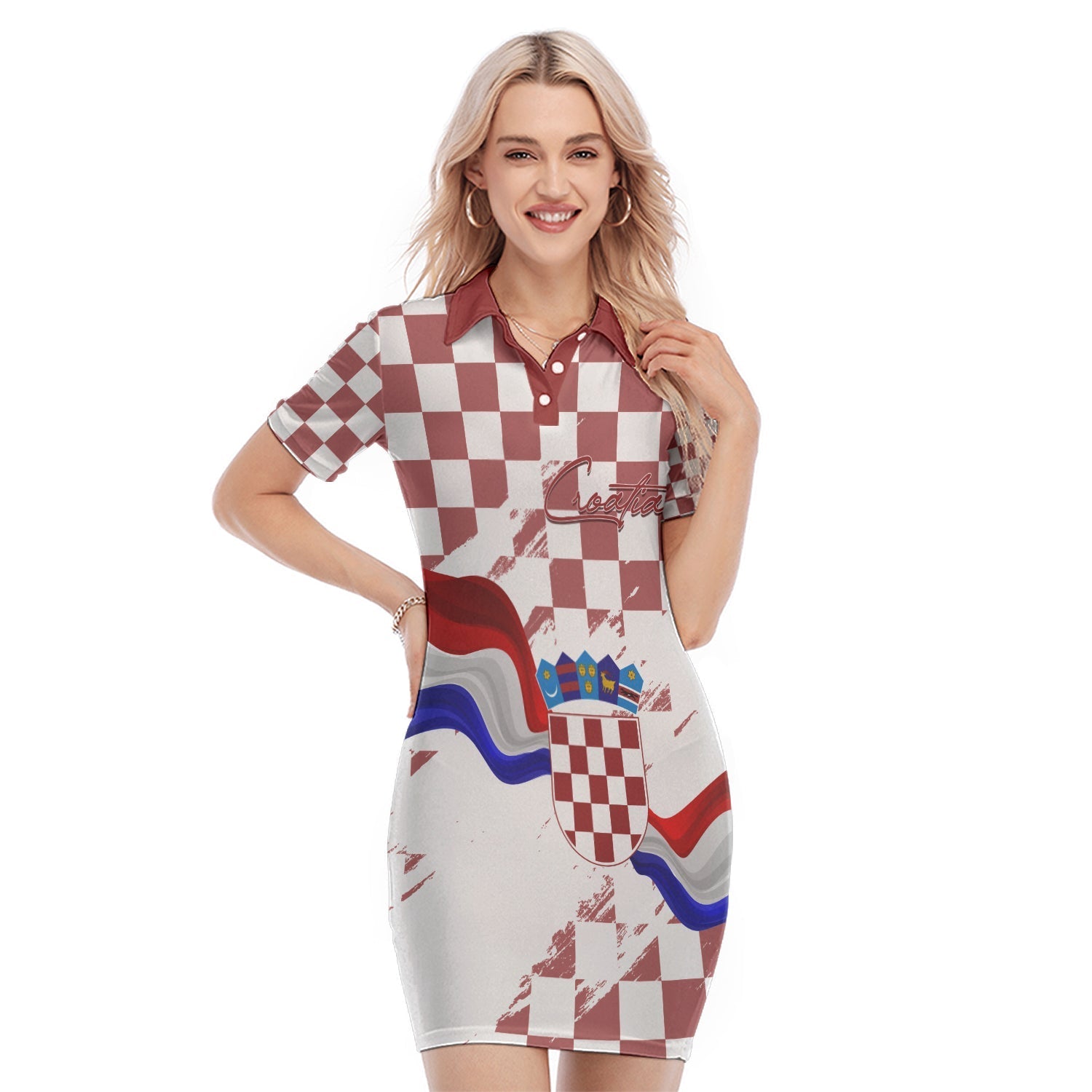 croatia-polo-dress-checkerboard-grunge-style