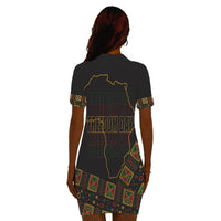 juneteenth-tribal-pattern-polo-dress-freedom-day