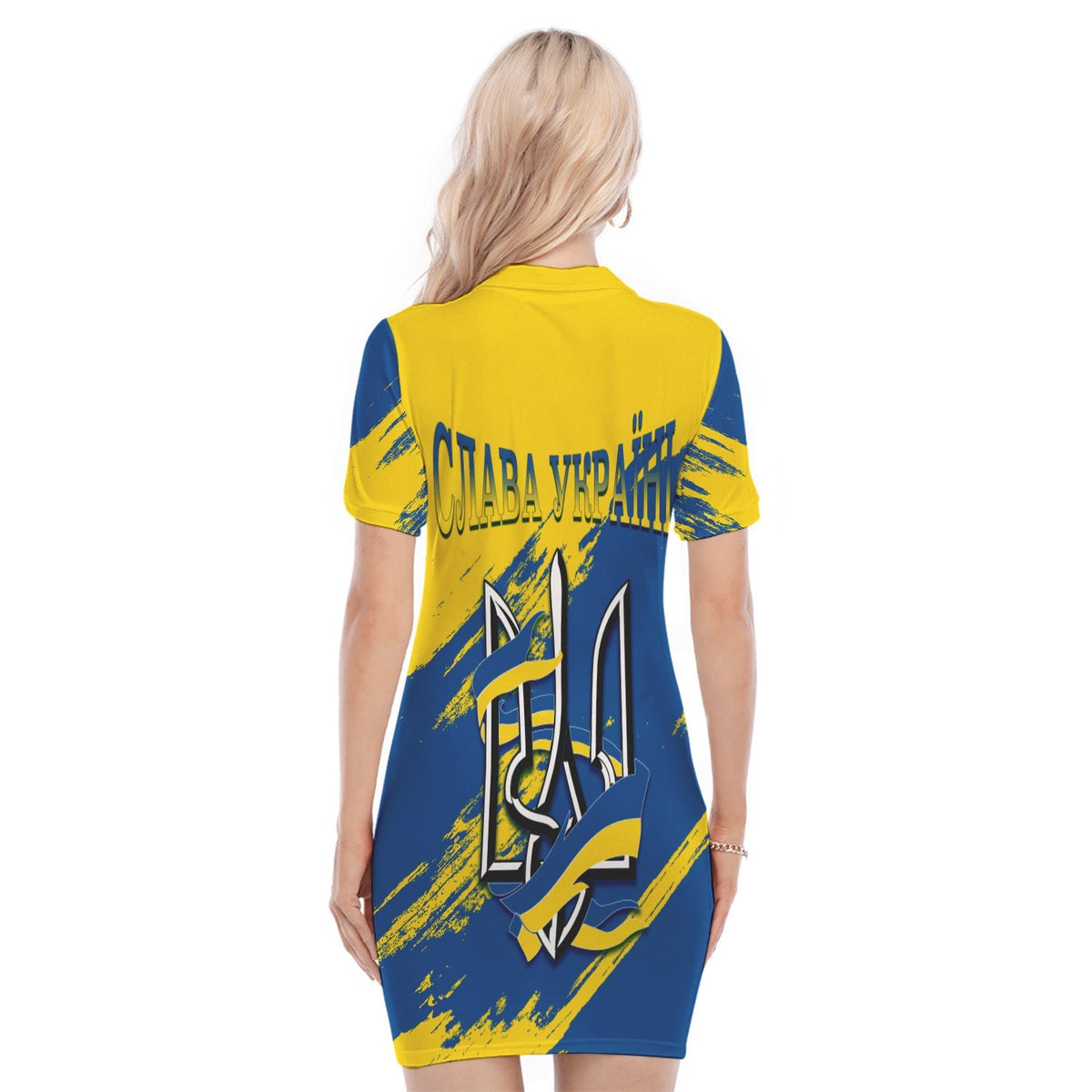 ukraine-polo-dress-slava-ukraini-grunge-style
