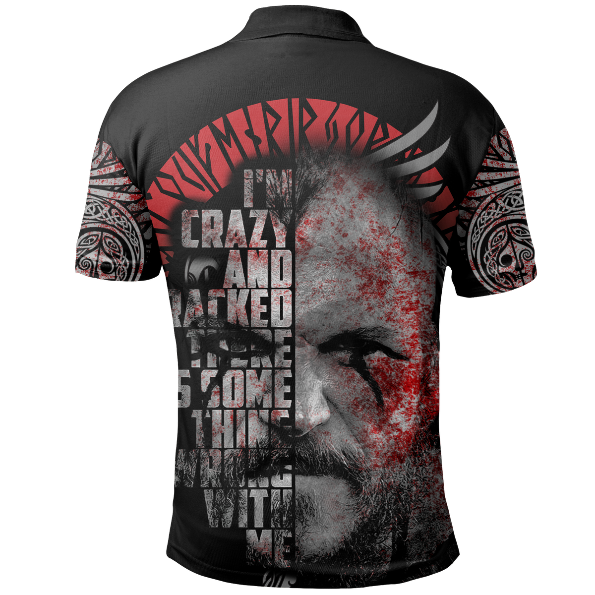 Viking Polo Shirt Floki Combatant RLT12 - Wonder Print Shop