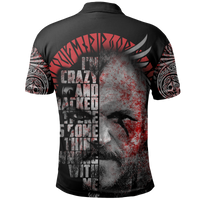 Viking Polo Shirt Floki Combatant RLT12 - Wonder Print Shop
