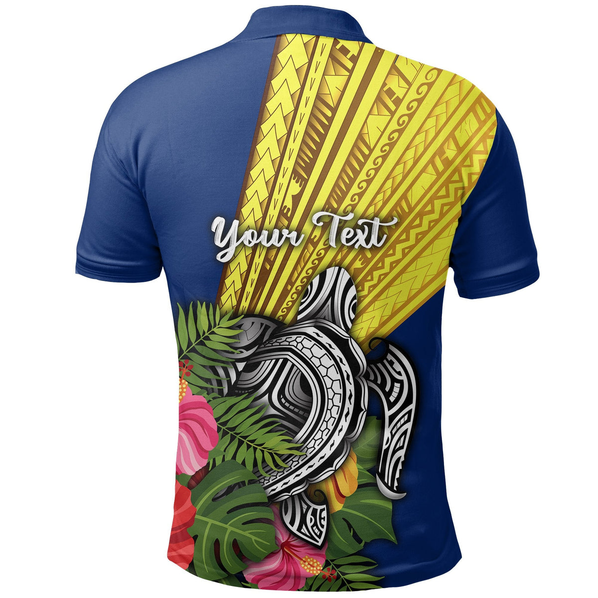 Custom Polynesian Day Polo Shirt Sun Style LT16 - Wonder Print Shop