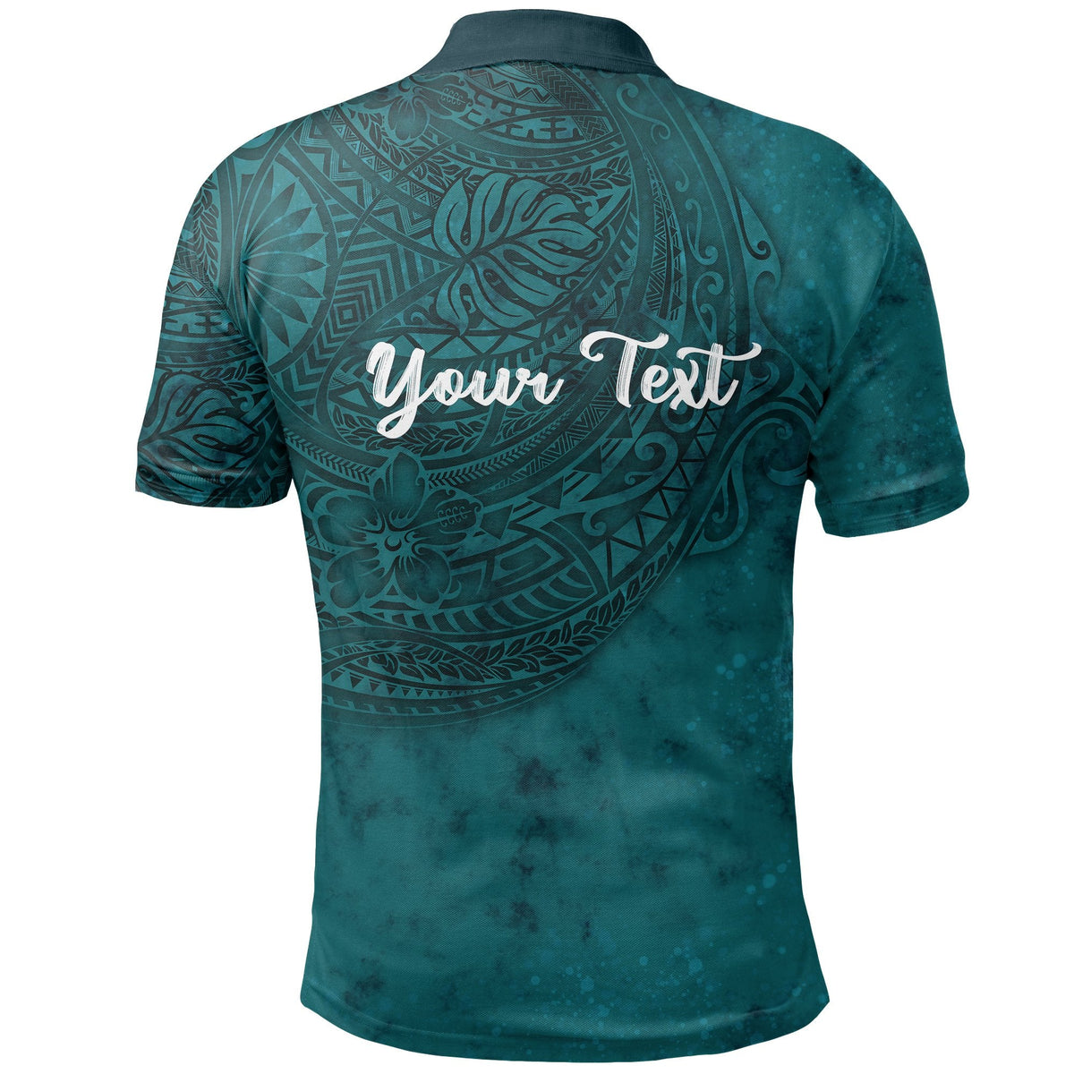 Custom Polynesian Day Polo Shirt Ocean Style LT16 - Wonder Print Shop