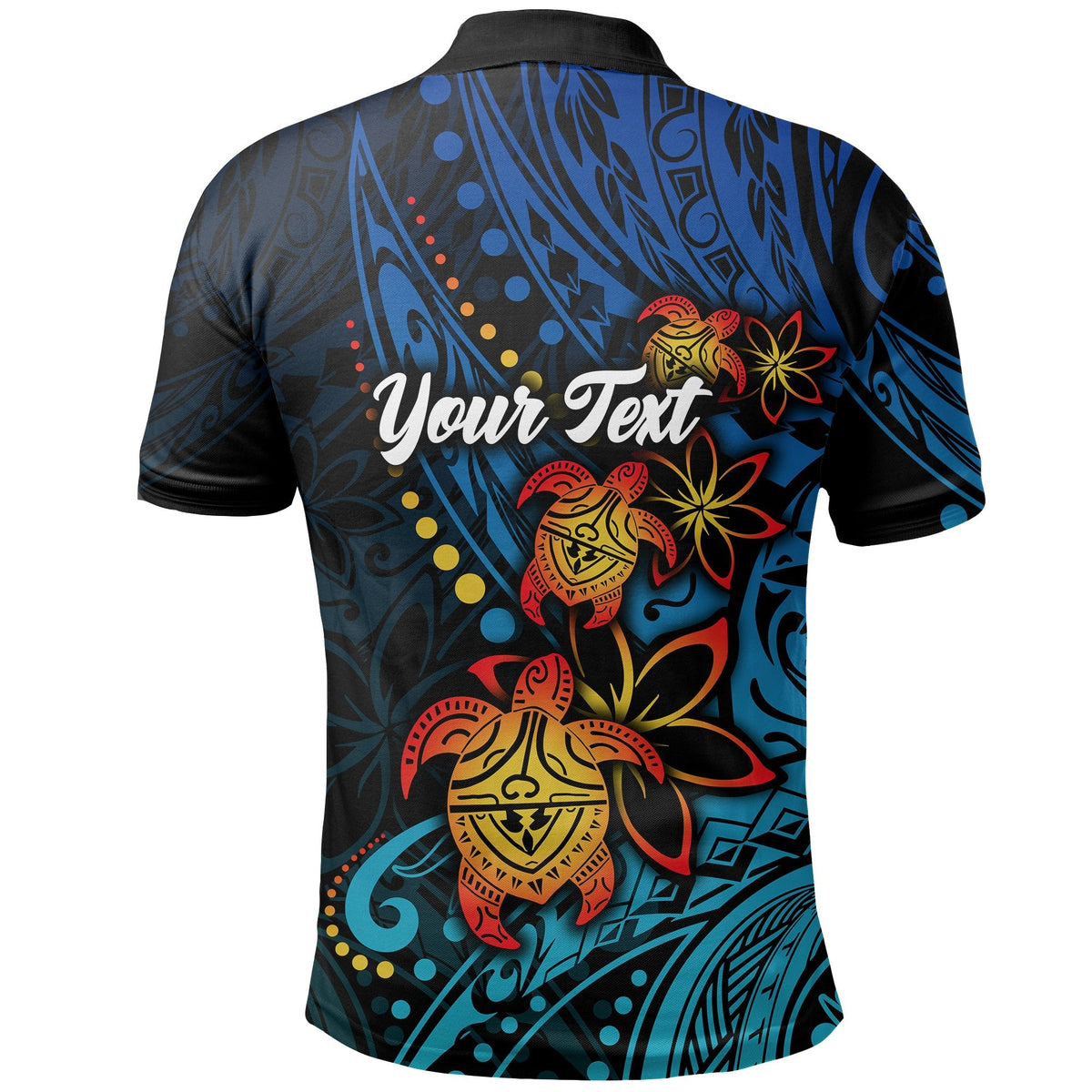 Custom Polynesian Day Polo Shirt Turtle Style LT16 - Wonder Print Shop