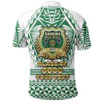 Custom Saineha Tonga Polo Shirt Tattoo Style Special Class of LT16 - Wonder Print Shop