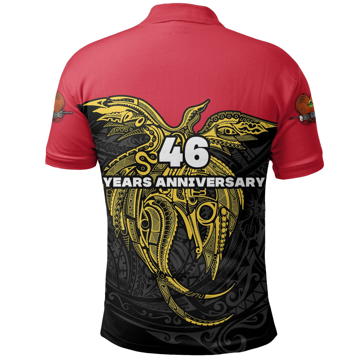 Papua New Guinea Polo Shirt Independence Day Simple Style LT16 - Wonder Print Shop