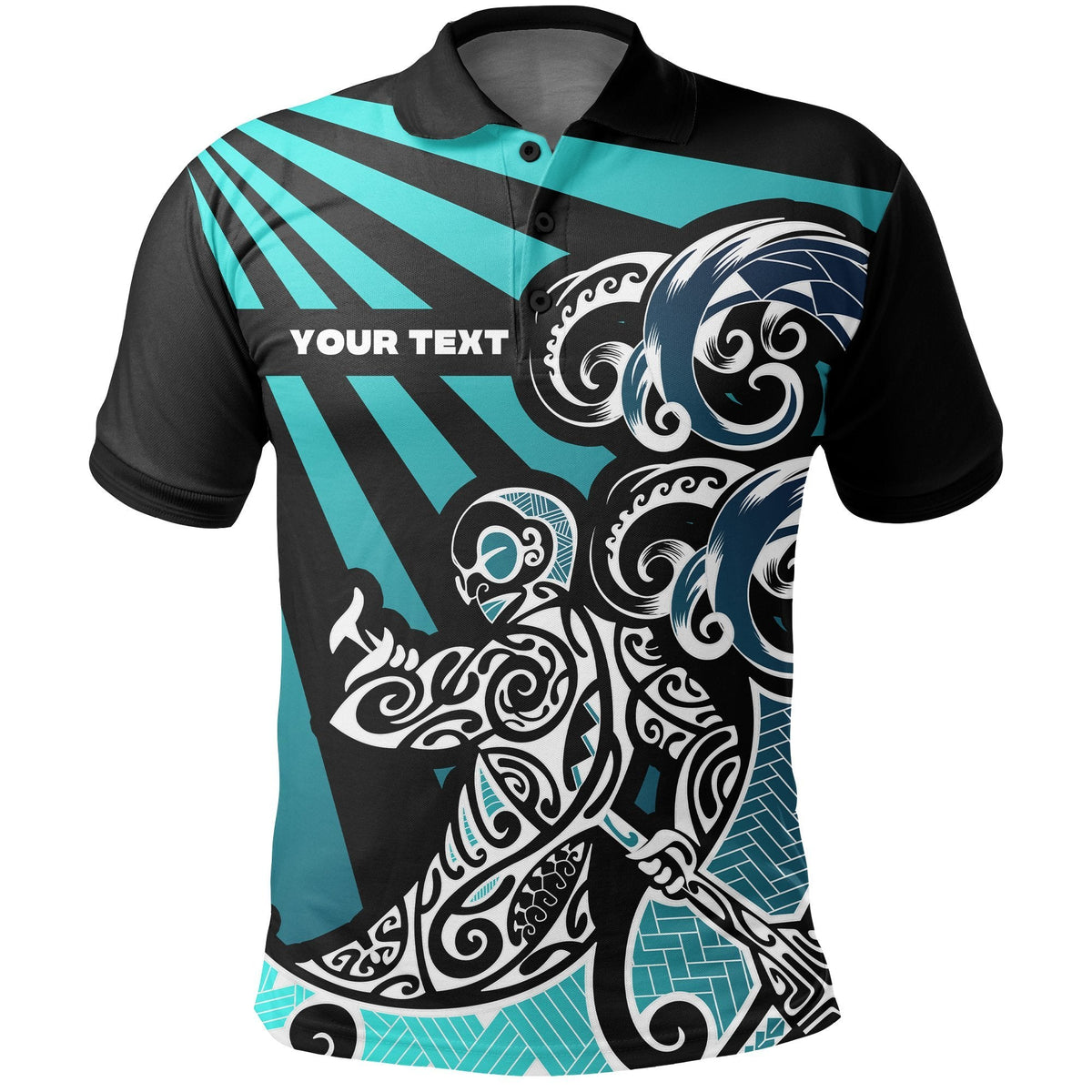 Custom Aotearoa Maori Polo Shirt New Zealand Simple Style LT16 - Wonder Print Shop