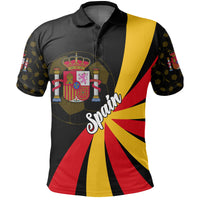 Custom Spain Polo Shirt Football 2021 Sport Style LT16 - Wonder Print Shop