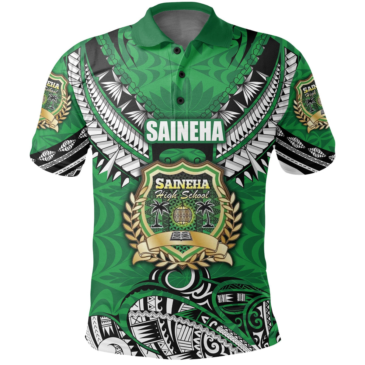 Saineha Tonga Polo Shirt Polynesian Style Class off 2010 LT16 - Wonder Print Shop