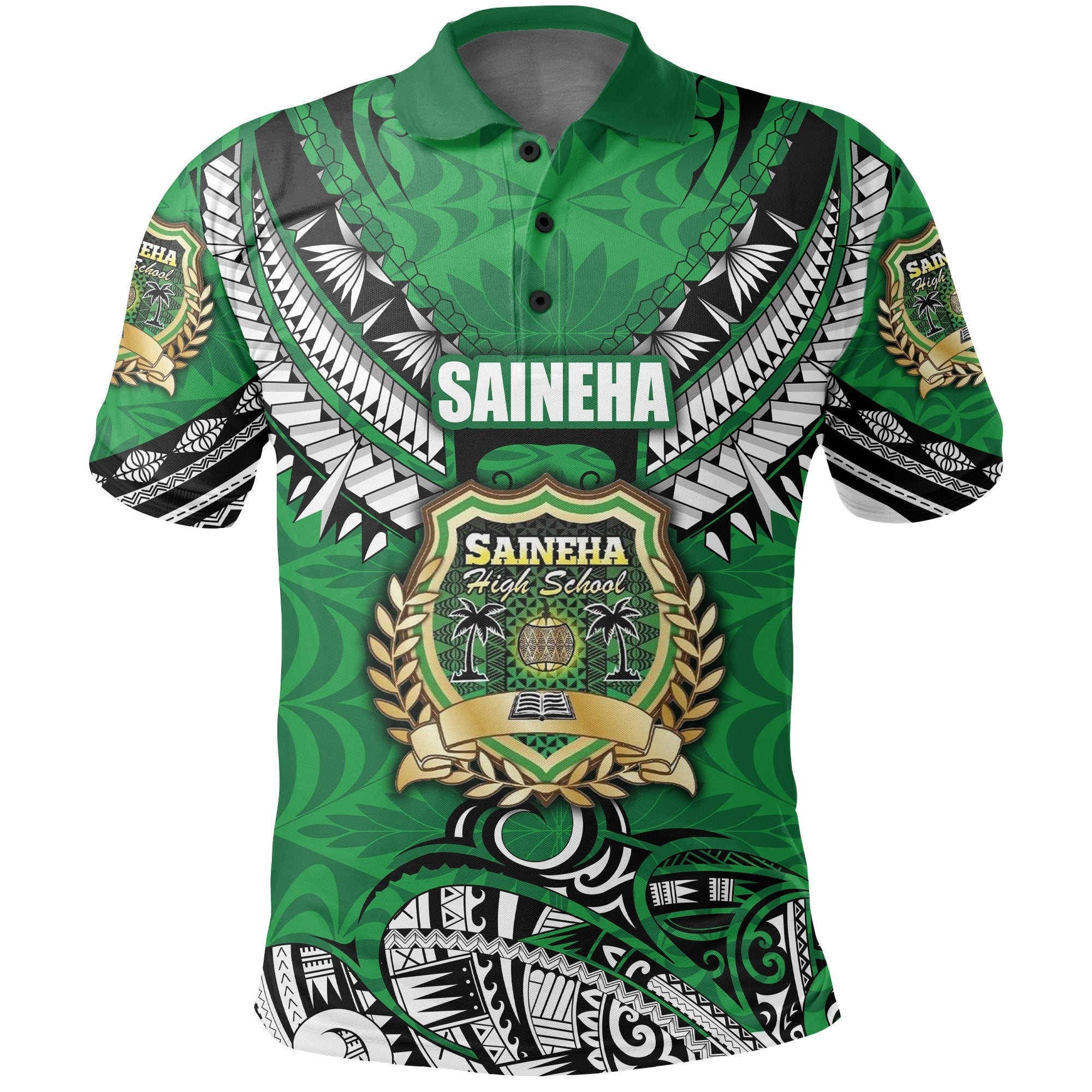 Saineha Tonga Polo Shirt Polynesian Style Class off 2010 LT16 - Wonder Print Shop