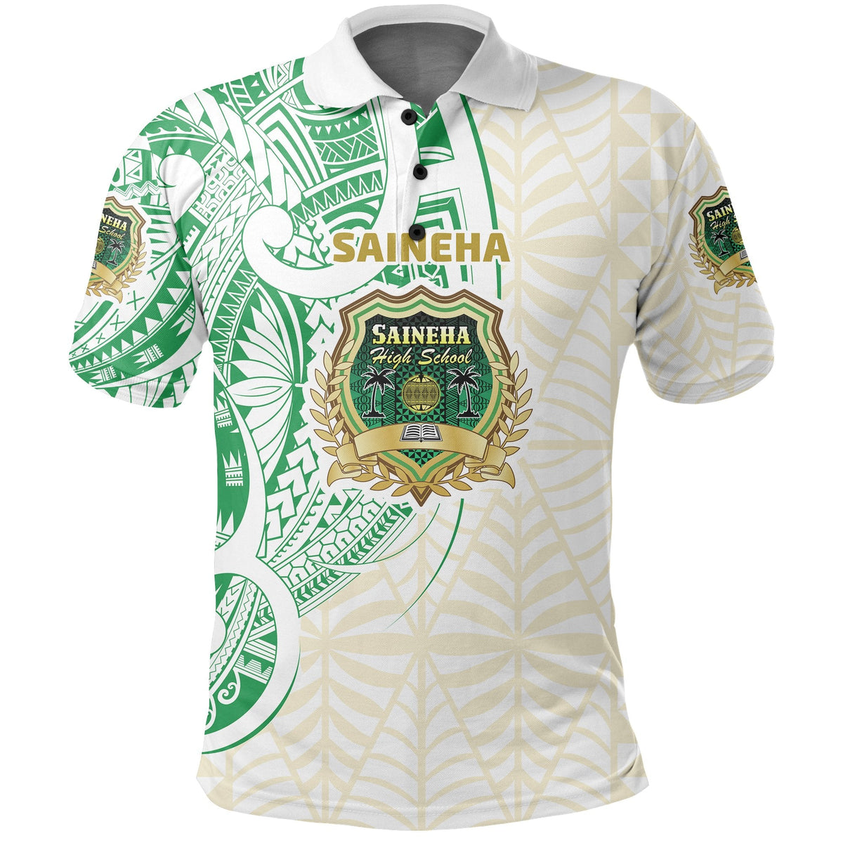 Custom Saineha Tonga Polo Shirt Tattoo Special Class of LT16 - Wonder Print Shop