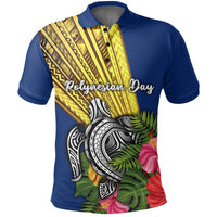Custom Polynesian Day Polo Shirt Sun Style LT16 - Wonder Print Shop