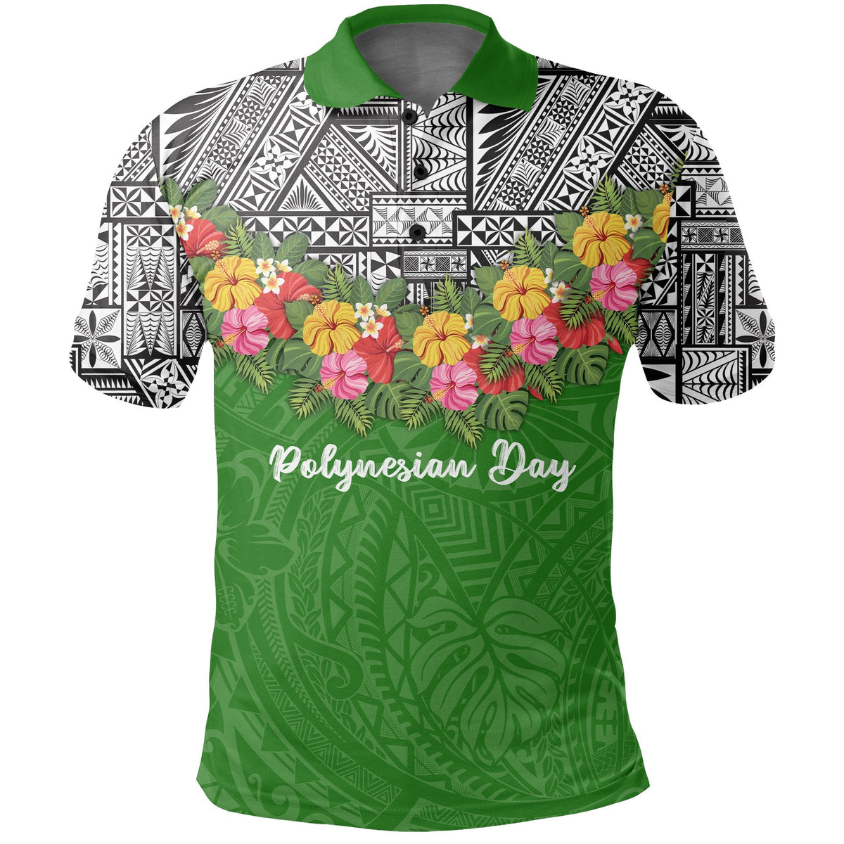 Custom Polynesian Day Polo Shirt Polynesian Style LT16 - Wonder Print Shop