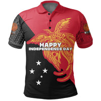 Papua New Guinea Polo Shirt Independence Day Flag Style LT16 - Wonder Print Shop