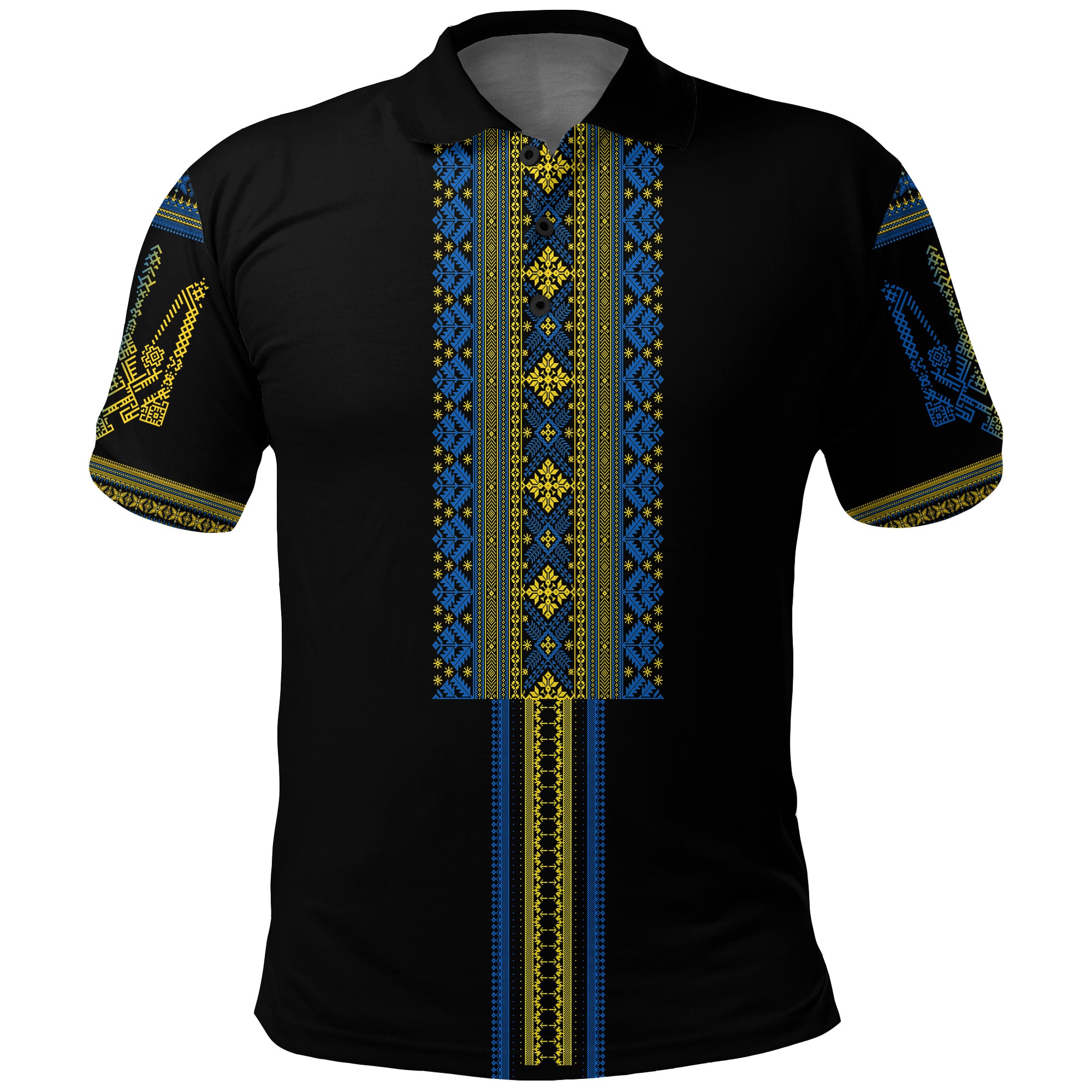 Ukraine Folk Patterns Polo Shirt LT7