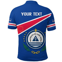 Custom Cape Verde Polo Shirt Flag Cape Verde Lovers LT13 - Wonder Print Shop