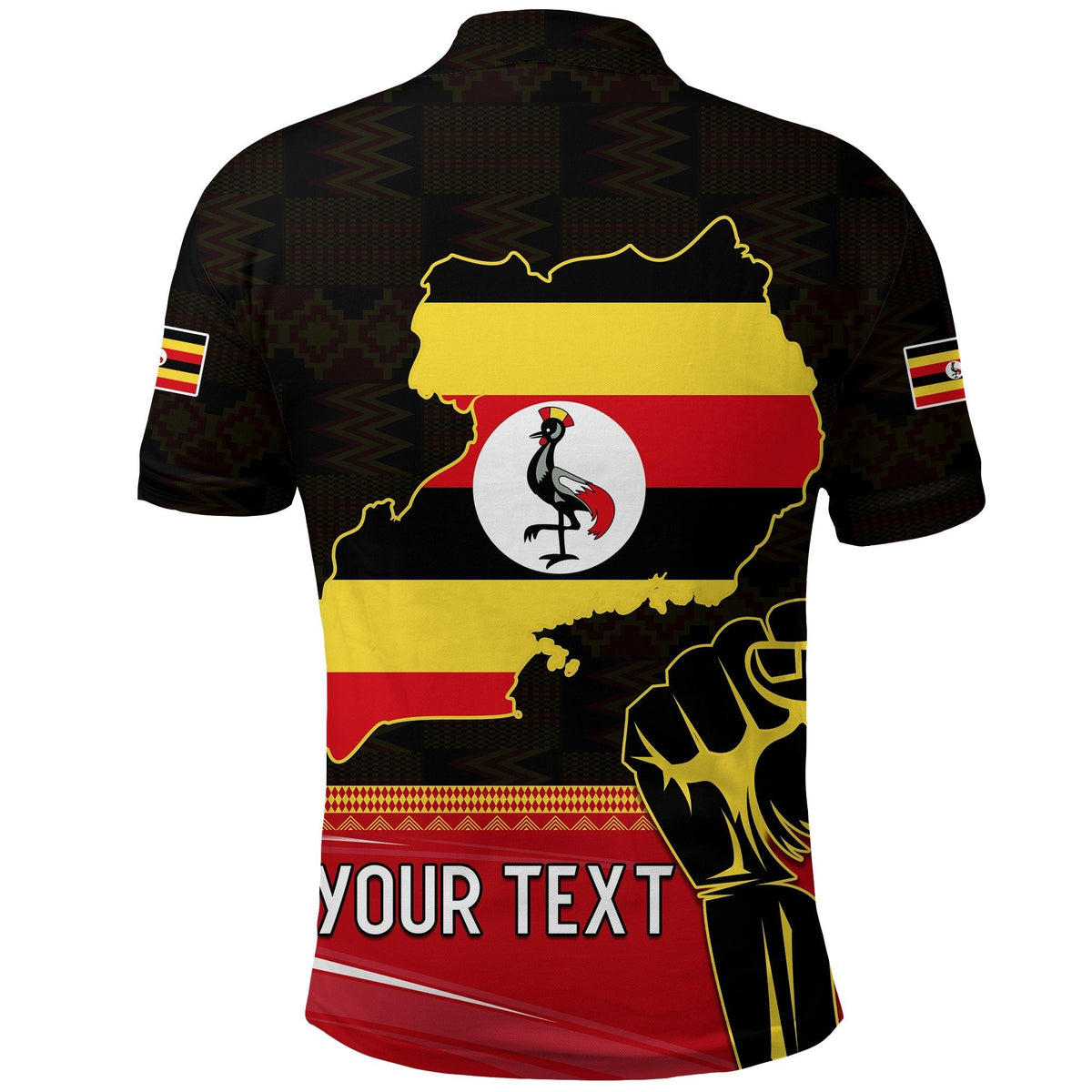 Custom Uganda Polo Shirt Bobi Wine People Power Our Power LT13 - Wonder Print Shop