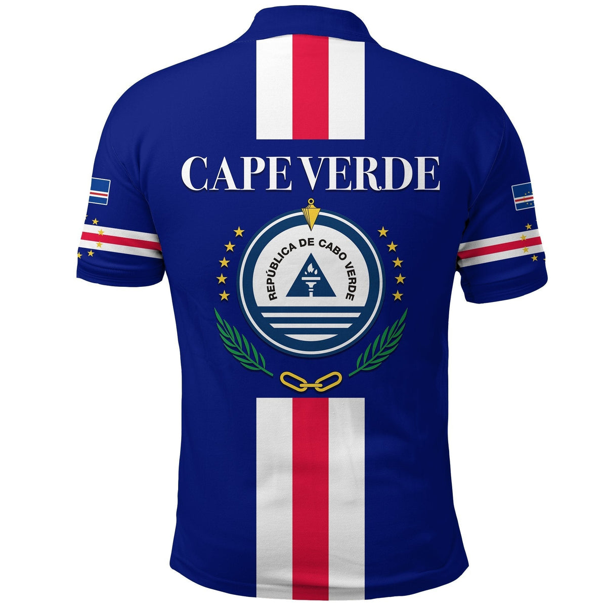 Cape Verde Polo Shirt Striped LT13 - Wonder Print Shop