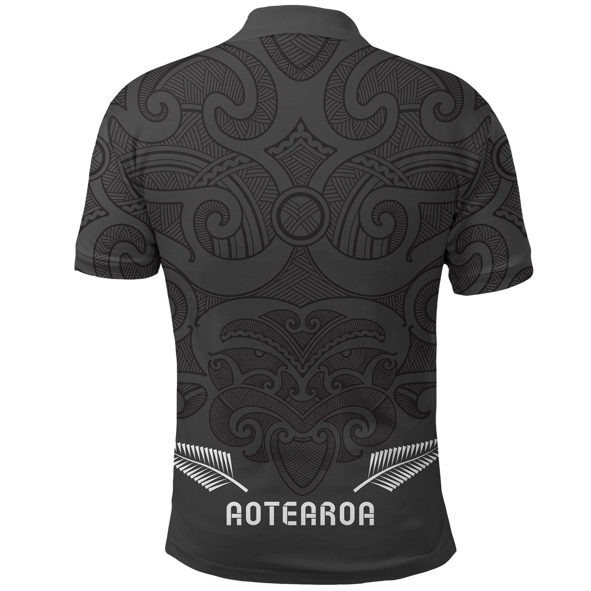 Maori 2021 Polo Shirt Aotearoa Tattoo LT13 - Wonder Print Shop