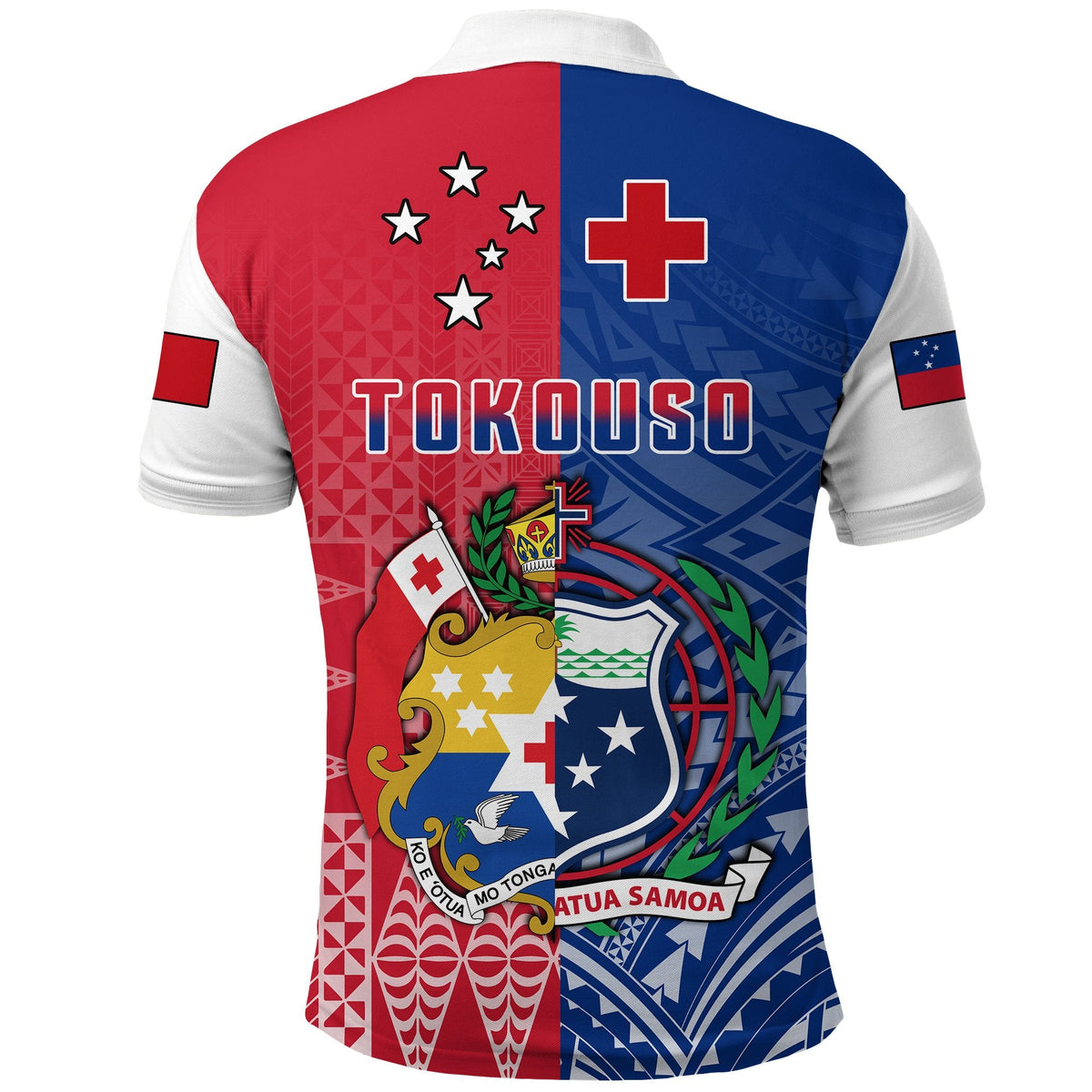 Custom Spirit Of TokoUso Polo Shirt Tonga Samoa LT13 - Wonder Print Shop