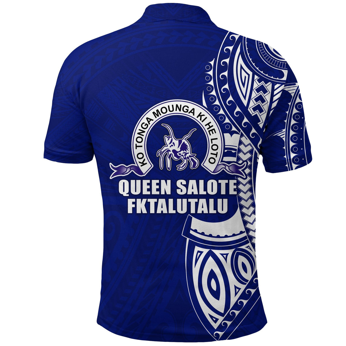 QUEEN SALOTE FKTALUTALU Polo Shirt LT13 - Wonder Print Shop