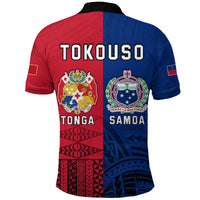TokoUso Polo Shirt Tonga Samoa Together LT13 - Wonder Print Shop