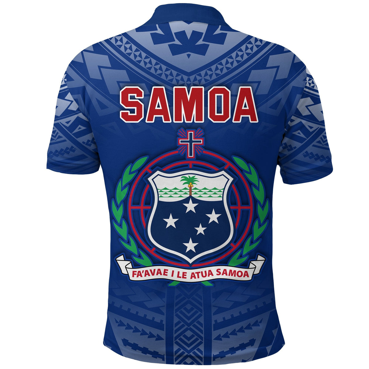 Samoa Polo Shirt Simple Polynesian LT13 - Wonder Print Shop