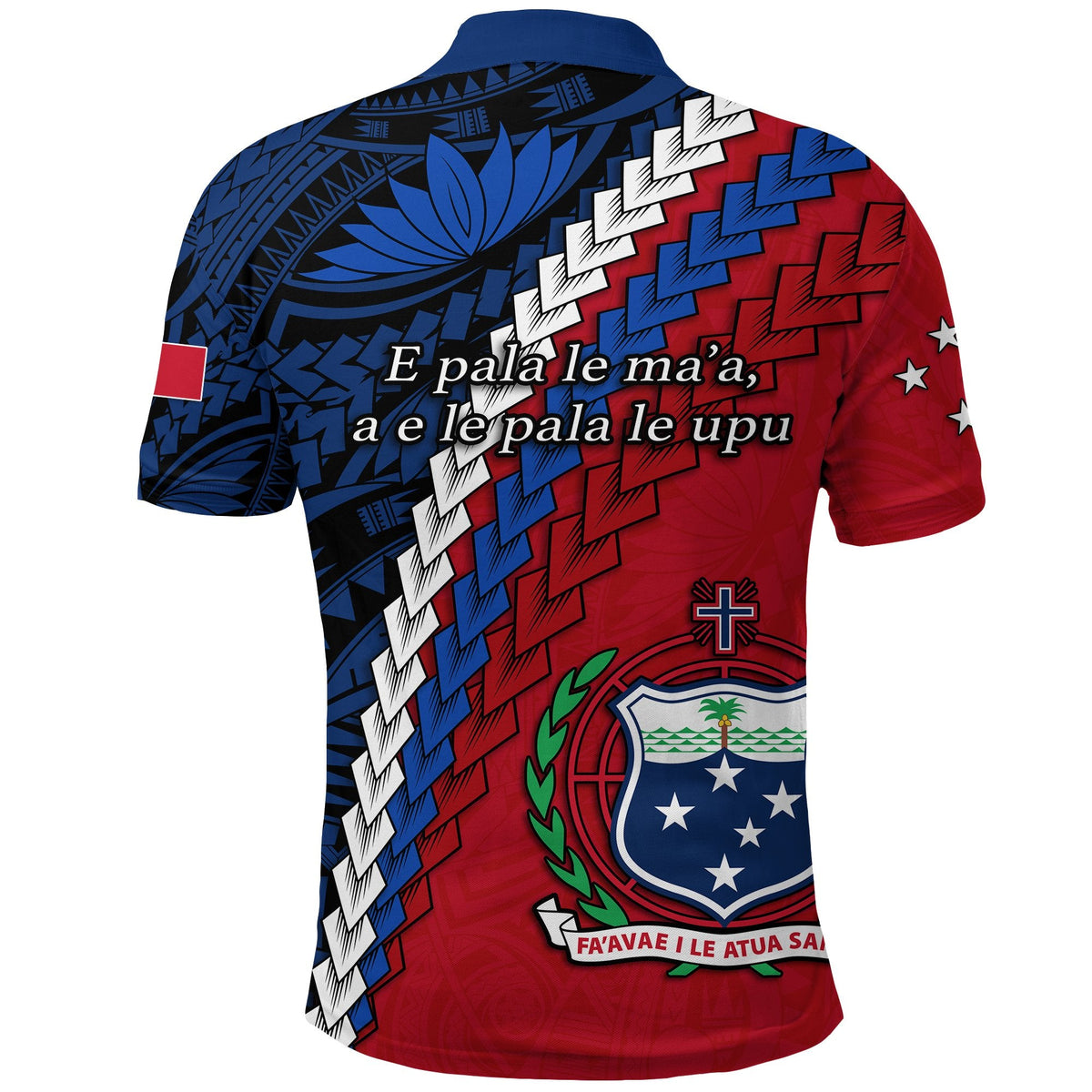 Samoa Polynesian Polo Shirt Quotes LT13 - Wonder Print Shop