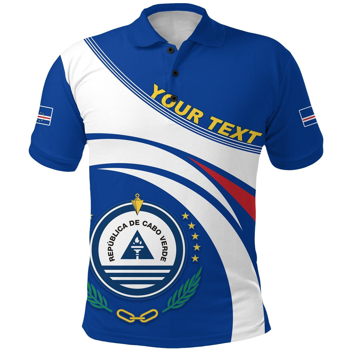Custom Cape Verde Polo Shirt Version Special LT13 - Wonder Print Shop