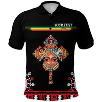 Custom Ethiopia Polo Shirt Ethiopian Cross LT13 - Wonder Print Shop