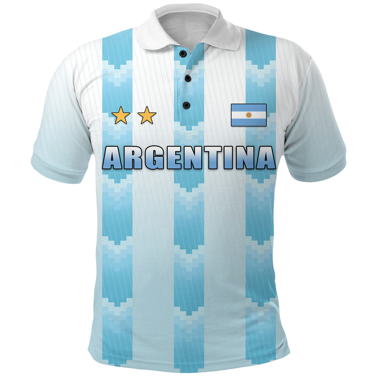 Argentina Football Polo Shirt Argentina Champions LT13 - Wonder Print Shop