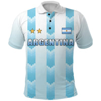 Argentina Football Polo Shirt Argentina Champions LT13 - Wonder Print Shop