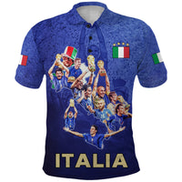 PROUD ITALIA Polo Shirt Campioni DEuropa LT13 - Wonder Print Shop