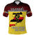 Uganda Polo Shirt African Pattern People Power Our Power LT13 - Wonder Print Shop