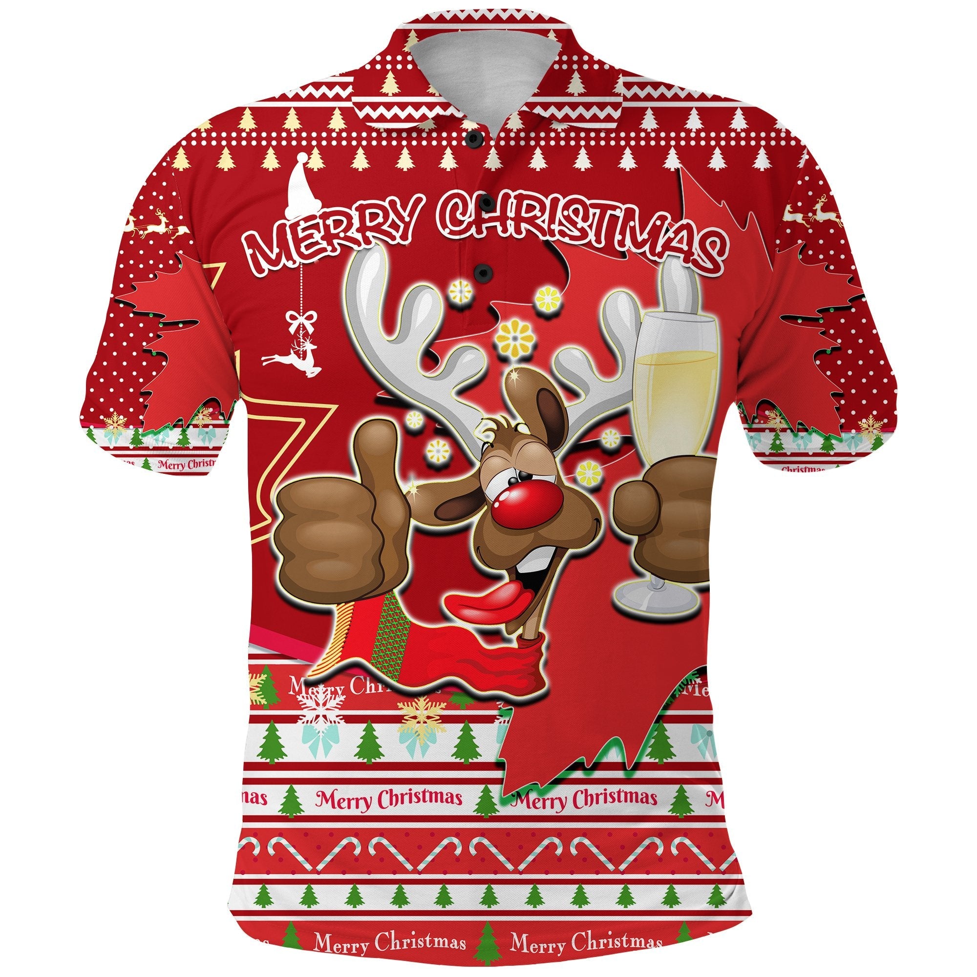 canada-christmas-moose-polo-shirt-maple-leaf-version