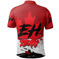 Canada Polo Shirt Canada Day 2021 The Eh Team Ver.3 - Wonder Print Shop