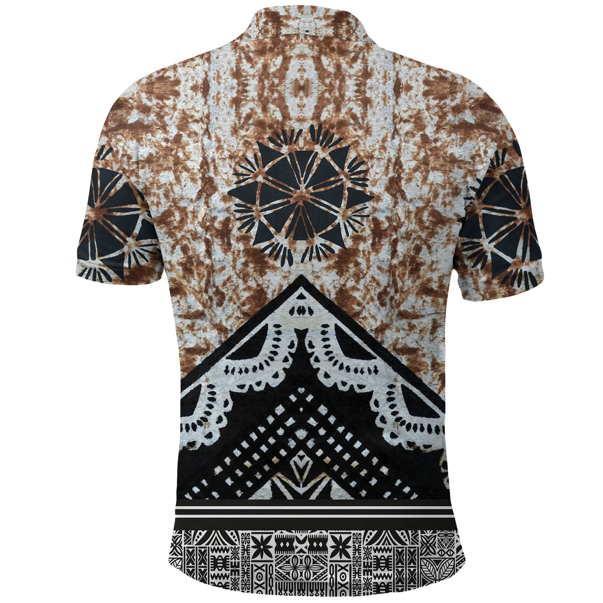 Fiji Masi Brown Polo Shirt - Wonder Print Shop