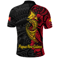 Papua New Guinea 47th Independence Day Bird Of Paradise Polo Shirt LT2 - Wonder Print Shop