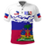 Haiti Happy Polo Shirt Independence Day LT2 - Wonder Print Shop