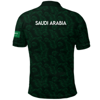 Saudi Arabia Polo Shirt Football 2022 LT2 - Wonder Print Shop