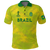 Custom Brazil Polo Shirt Football 2022 LT2 - Wonder Print Shop